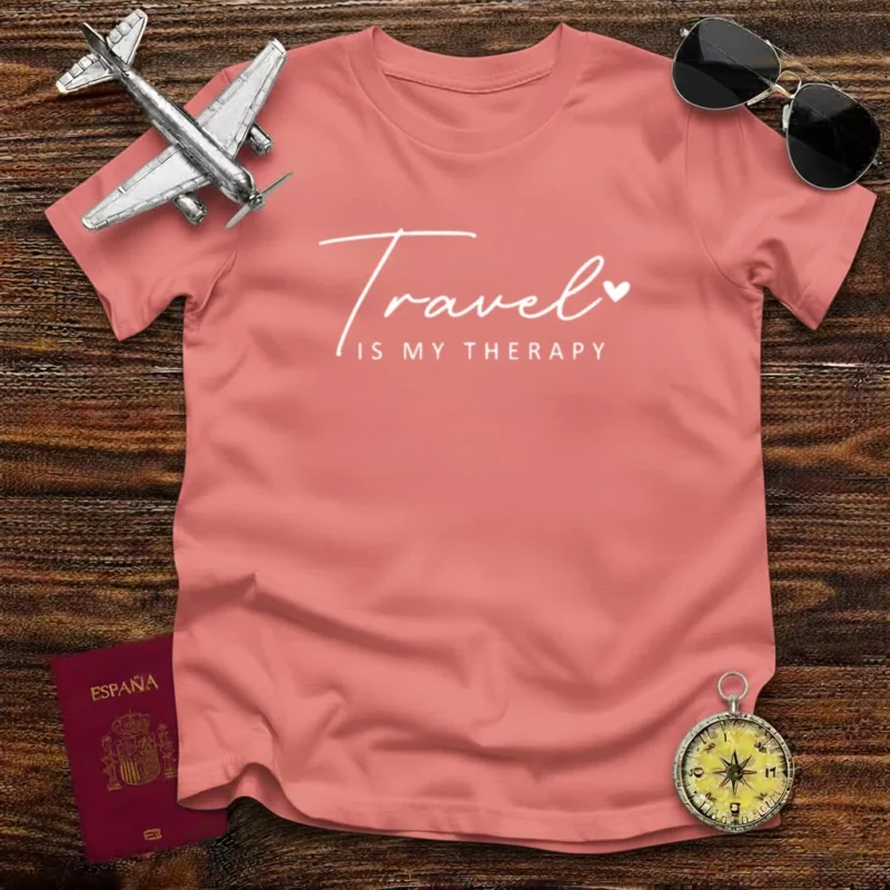 Camiseta salmón