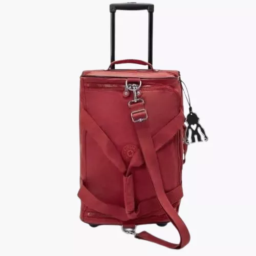Kipling-Teagan-Us-Bolsa-de-Viaje-Pequena-color-Rojo-Funky-Red