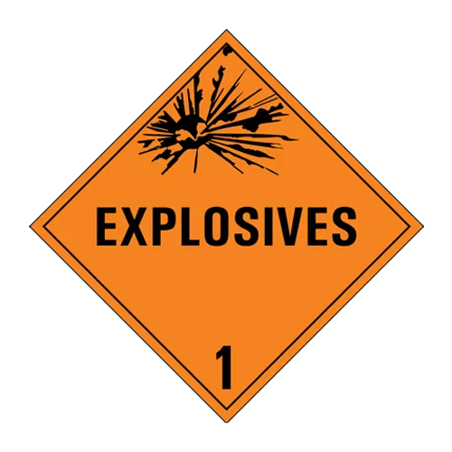 Símbolo de Explosivos